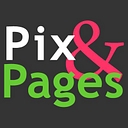Pix & Pages logo