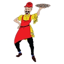Pizzamansouthend logo