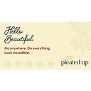 pleatedup logo