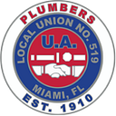 Plumbers AFL-CIO 519 logo