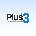 Plus Three logo