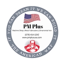 PM Plus Fabrication logo