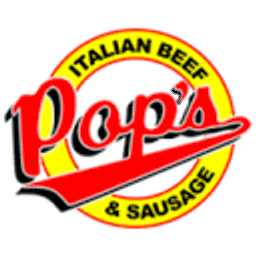 Pop's Italian Beef and Sausage logo