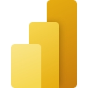 Power BI logo