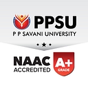 P P SAVANI UNIVERSITY logo
