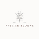 Pressed Floral logo