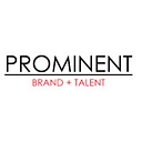 Prominent Brand + Talent logo