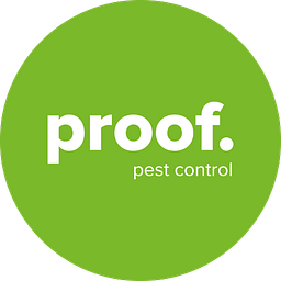proof. Pest Control logo