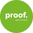 Proof. Pest Control logo