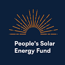 PEOPLE'S SOLAR ENERGY FUND logo