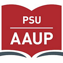 PORTLAND ST UNIV CHAPTER OF AAUP logo