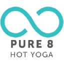 Pure 8 Hot Yoga logo