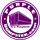 Purple Dumpster logo