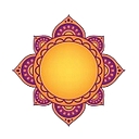 Purple Mighty Mobile Massage London logo