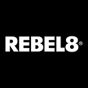 Logo for rebel8.com