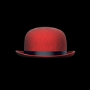 Red Bowler Hat logo