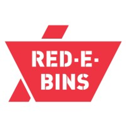 RED-E-BINS logo
