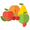 Red Rich Fruits logo
