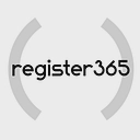 Register365 logo
