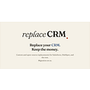 replaceCRM logo