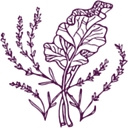 Rhubarb & Lavender logo