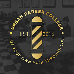 Riggins Urban Barber College logo