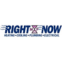 RIGHT NOW HEATING and AIR CONDITIONING logo