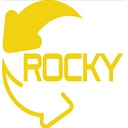 Rocky junk removal logo