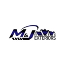 M & J Exteriors logo