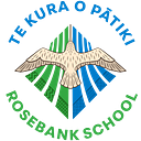 Te Kura o Pātiki Rosebank School logo