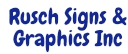 Rusch Signs & Graphics logo