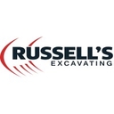 Russell's Excavating logo