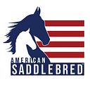 American Saddlebred Horse and logo