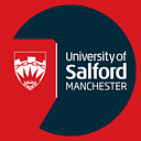 The University of Salford logo