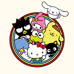 Hello Kitty Cafe logo