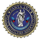SANTA ANA POLICE OFFICERS WIDOWS & logo