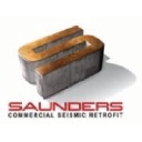 Saunders Construction, Inc. "Commercial Seismic Retrofit" logo