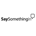 Saysomethingin.Com Cyf logo