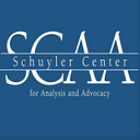 Schuyler Center for Analysis and logo