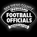 San Diego County Football Officials Association logo