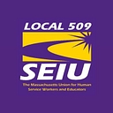 Seiu Local 509   The Massachusetts Union For Human Service Workers & Educators logo