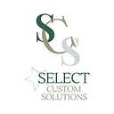 Select Custom Solutions (SCS) logo