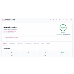senderaudit.com logo