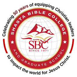 Shasta Bible College and Graduate School logo