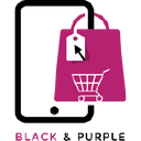 BLACK  PURPLE logo