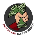 ShutUpAndTakeMyMoney logo