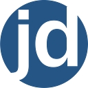 Silver JD logo