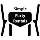 Simple Party Rentals logo