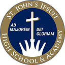 Saint John's Jesuit High School logo