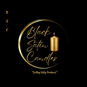 Black Satin Candles